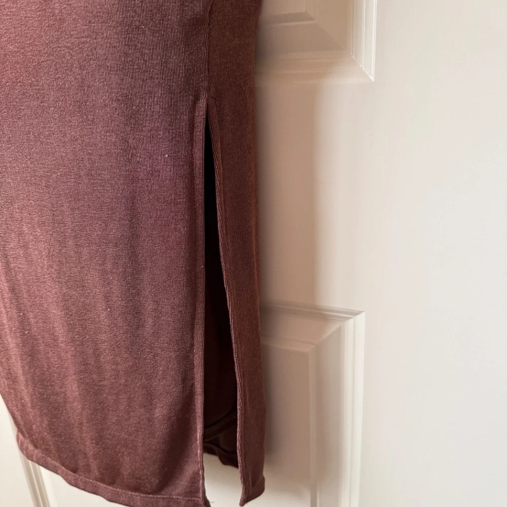 Forever 21 Ribbed Midi Tank Dress size Small - Picture 3 of 7